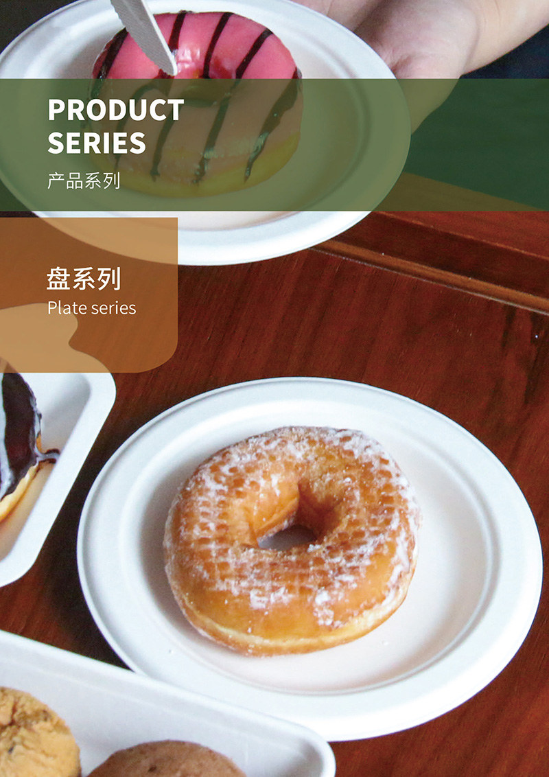 甘蔗渣環(huán)保餐具  一次性打包盒 圓盤 方盤 打包盒 碗 方盒  團餐盒