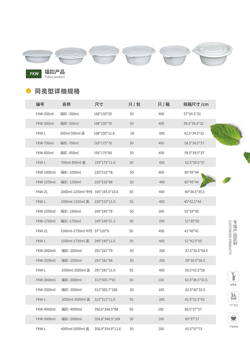 甘蔗渣環(huán)保餐具  一次性打包盒 圓盤 方盤 打包盒 碗 方盒  團餐盒