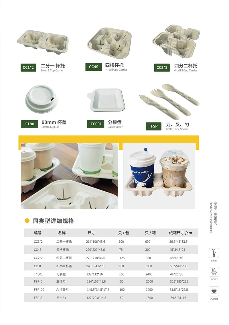 甘蔗渣環(huán)保餐具  一次性打包盒 圓盤 方盤 打包盒 碗 方盒  團餐盒